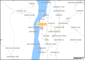 map of Habiri