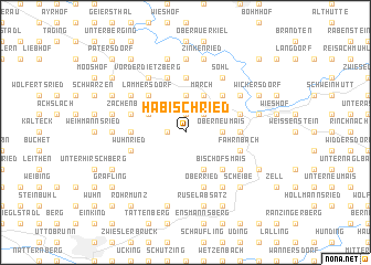 map of Habischried