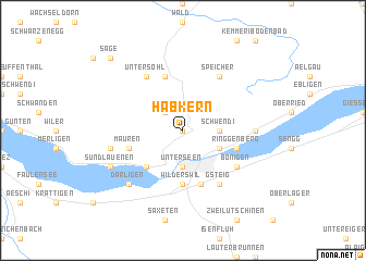 map of Habkern