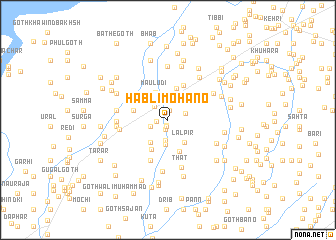 map of Habli Mohano
