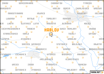 map of Hablov