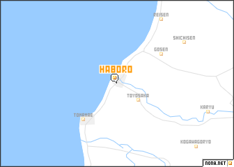 map of Haboro