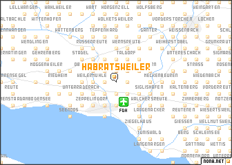map of Habratsweiler