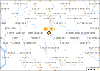 map of Hābra