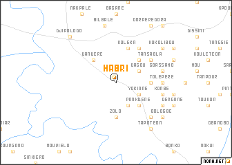 map of Habri