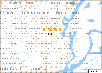 map of Hābsardia