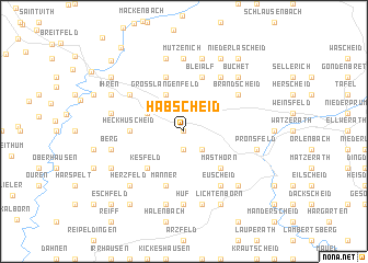 map of Habscheid