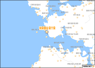 map of Habuaya