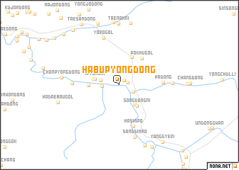 map of Habup\