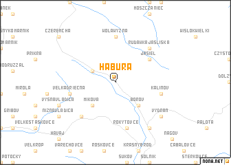 map of Habura