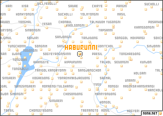 map of Haburun-ni