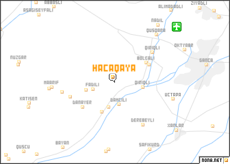 map of Haçaqaya