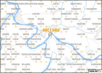 map of HạcChâu
