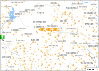 map of Hach\