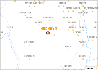 map of Hachaya