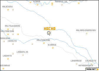 map of Hacha