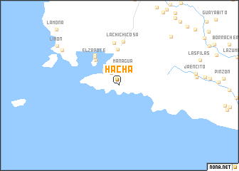 map of Hacha