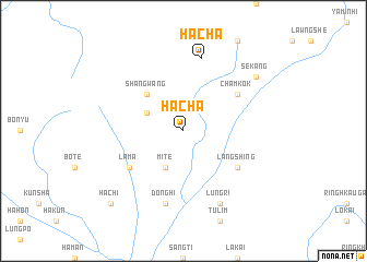 map of Hacha