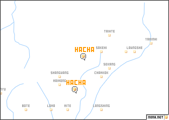 map of Hacha