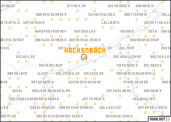 map of Hachenbach