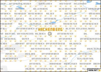 map of Hachenberg