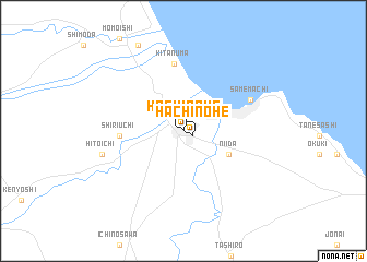 map of Hachinohe