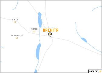 map of Hachita