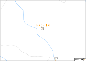 map of Hachita