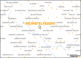 map of Hachmat el fougani