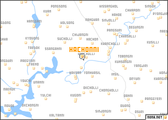 map of Hach\