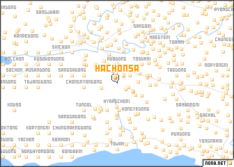 map of Hach\