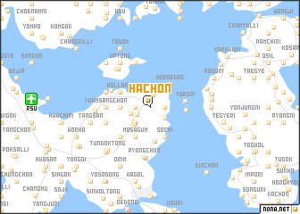 map of Hach\