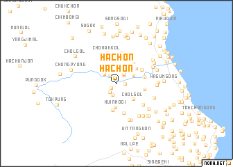 map of Hach\