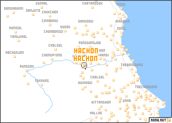 map of Hach\