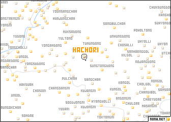 map of Hach\