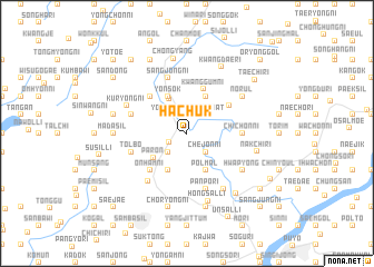 map of Hach\