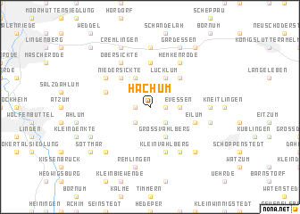 map of Hachum