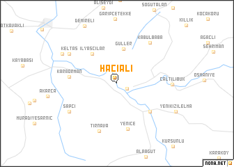 map of Hacıali