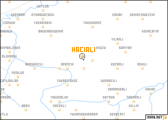 map of Hacıali