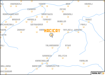 map of Hacıçay