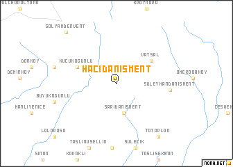 map of Hacıdanışment