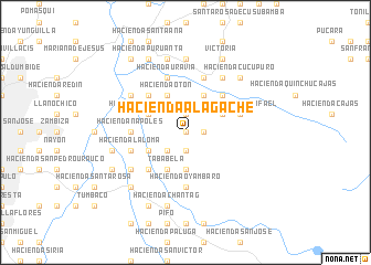 map of Hacienda Alagache