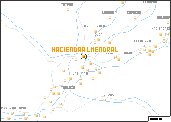 map of Hacienda Almendral