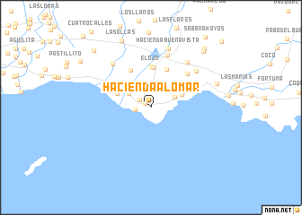 map of Hacienda Alomar