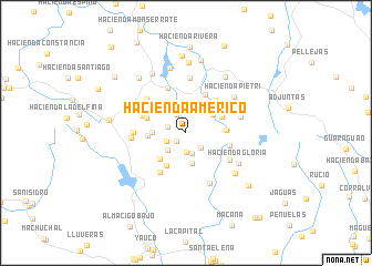 map of Hacienda Americo