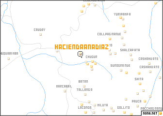 map of Hacienda Anadiaz