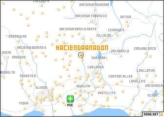 map of Hacienda Anadon