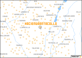 map of Hacienda Antacollo