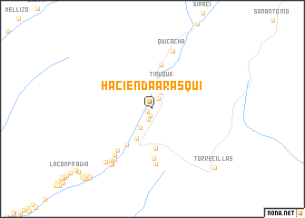 map of Hacienda Arasqui