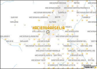 map of Hacienda Argelia